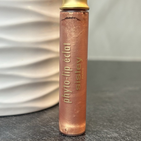 NEW Sisley Phyto Lip Eclat Care Lipgloss - 7 GOLDEN Full Size HTF - Picture 2 of 13